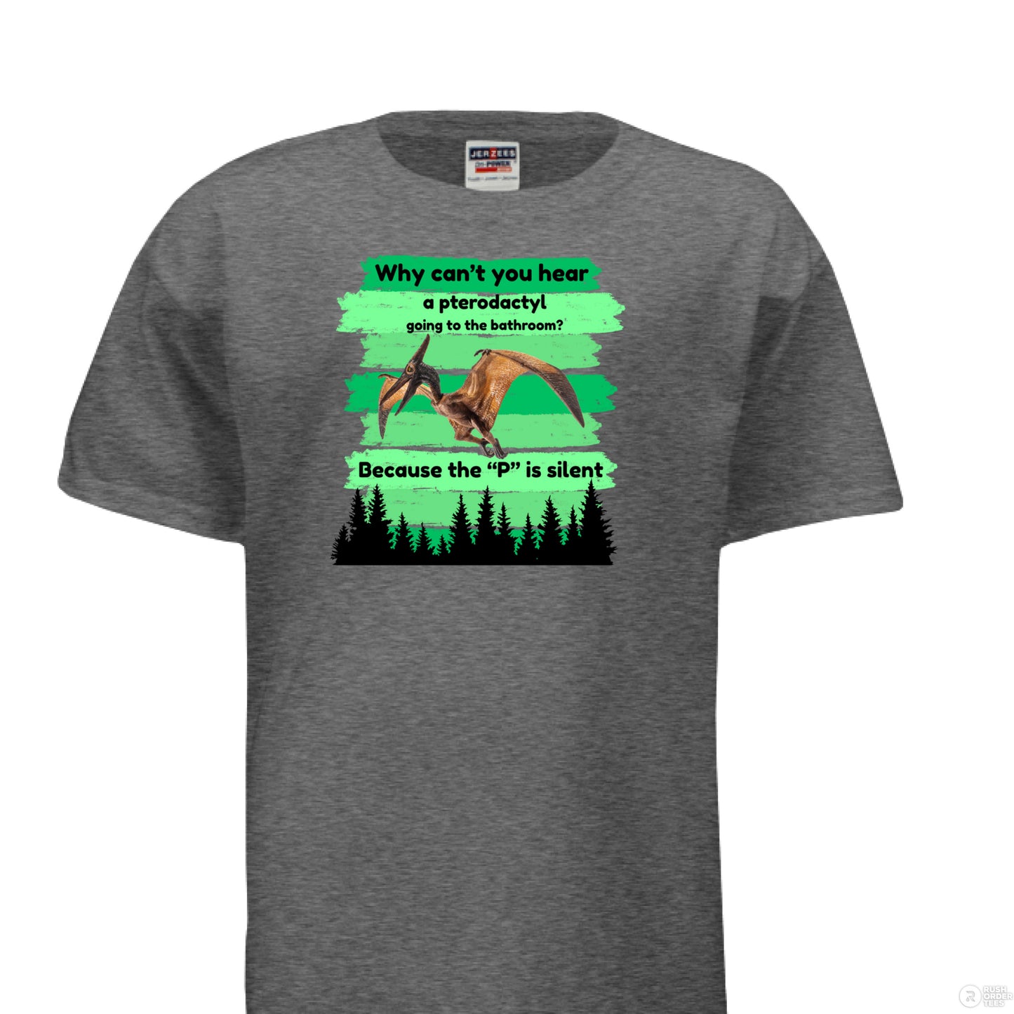 BLACK HEATHER - FRONT